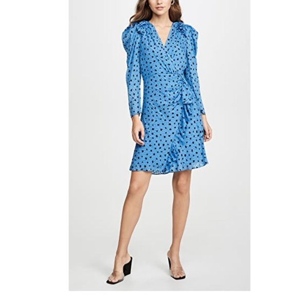 Rebecca Taylor Dresses & Skirts - 💥 REBECCA TAYLOR NOVA DOT CLIP WRAP DRESS